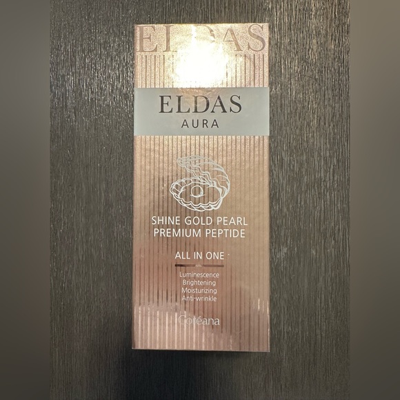 ELDAS AURA SHINE GOLD PEARL PREMIUM PEPTIDE COREANA 100ml - Picture 6 of 10